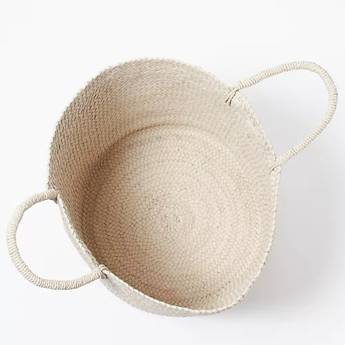 Aeta LEATHER BASKET L