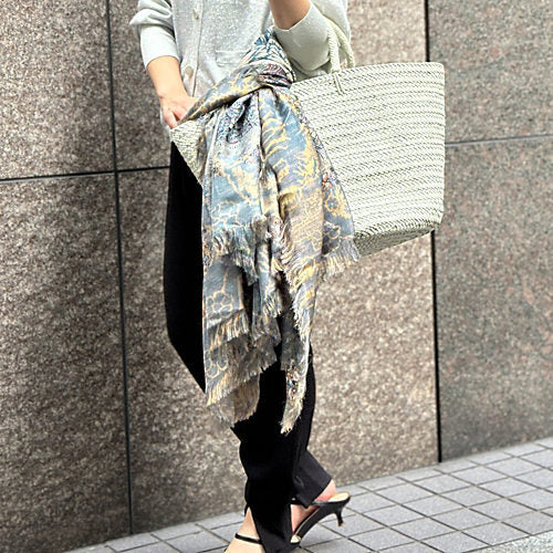 Aeta LEATHER BASKET L