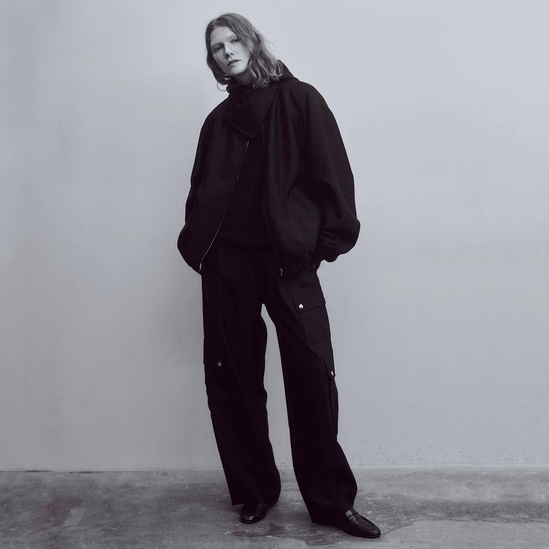 ssstein W/R/SI DOUBLE WEAVE HOODED JACKET