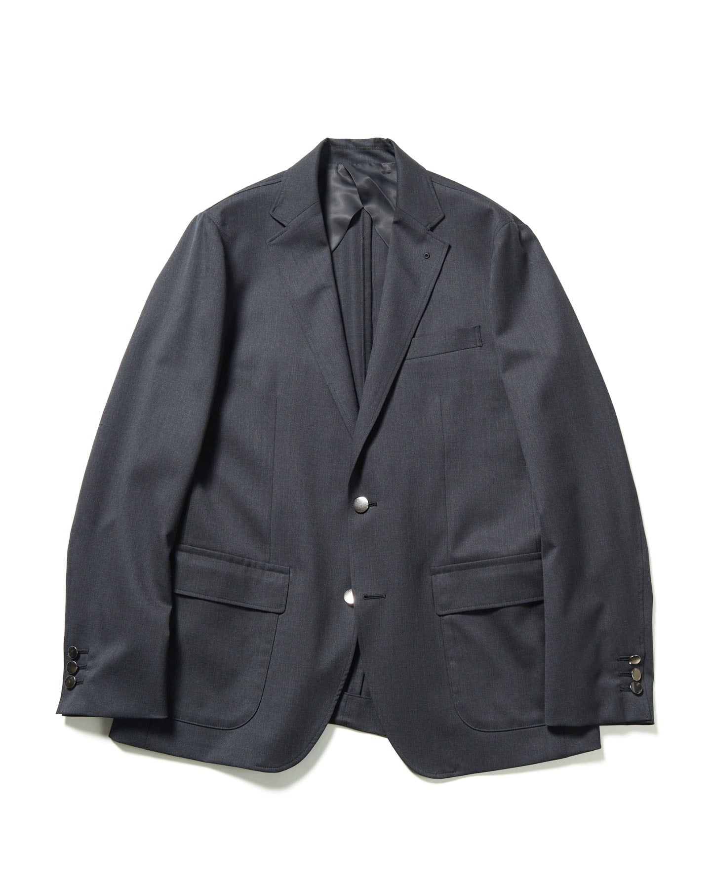 SOPHNET. SUPER 100'S WOOL 2BUTTON BLAZER
