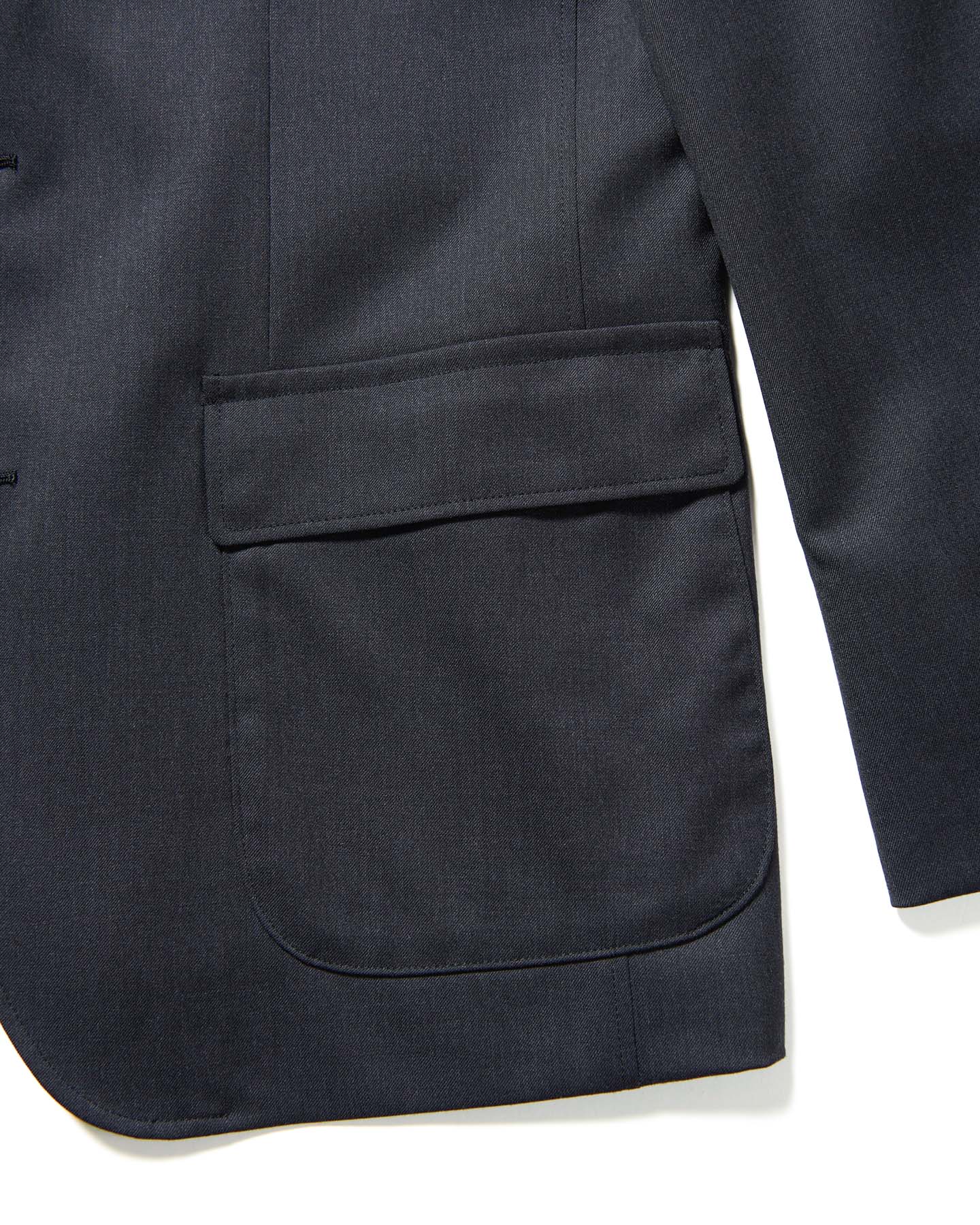 SOPHNET. SUPER 100'S WOOL 2BUTTON BLAZER