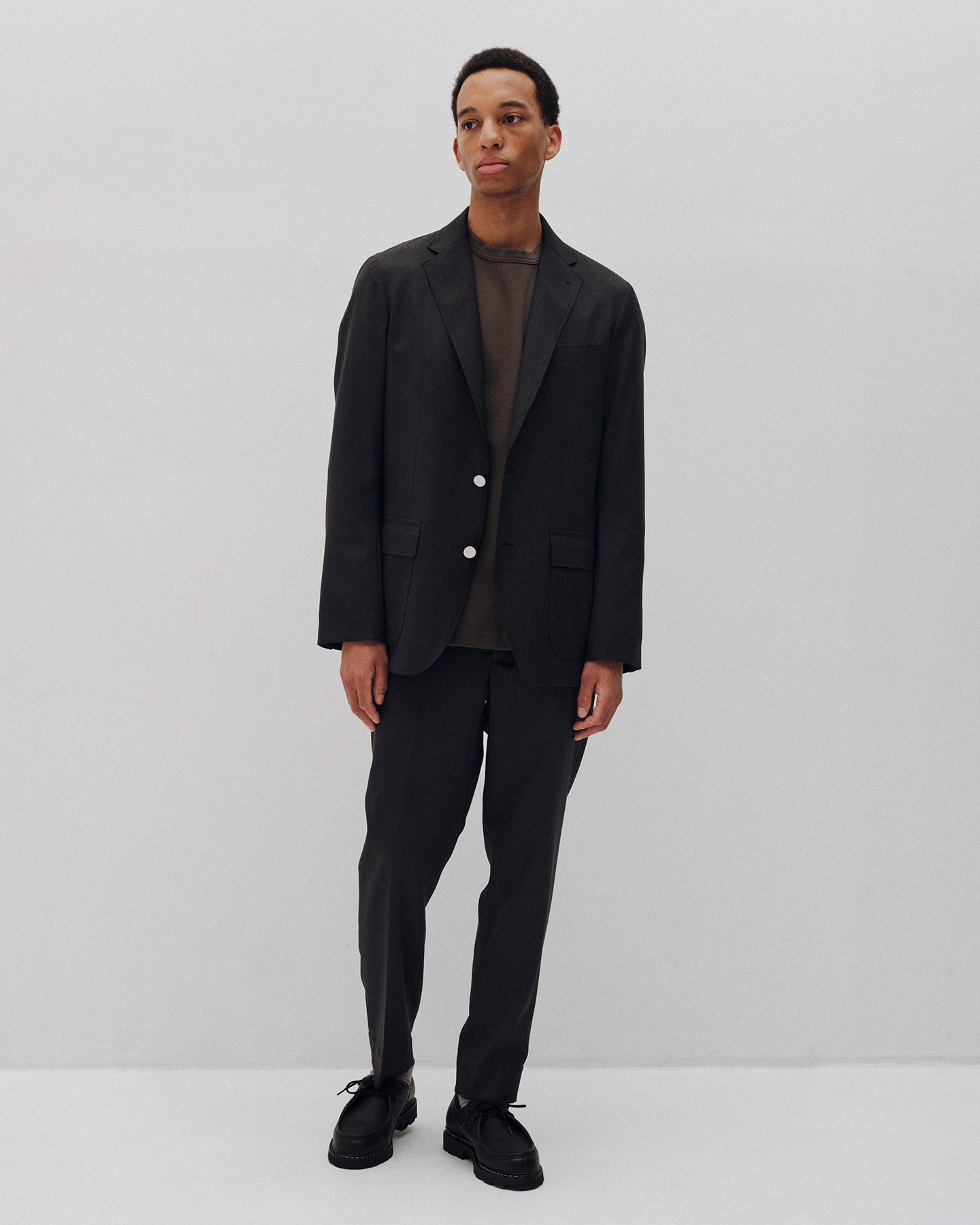 SOPHNET. SUPER 100'S WOOL 2BUTTON BLAZER