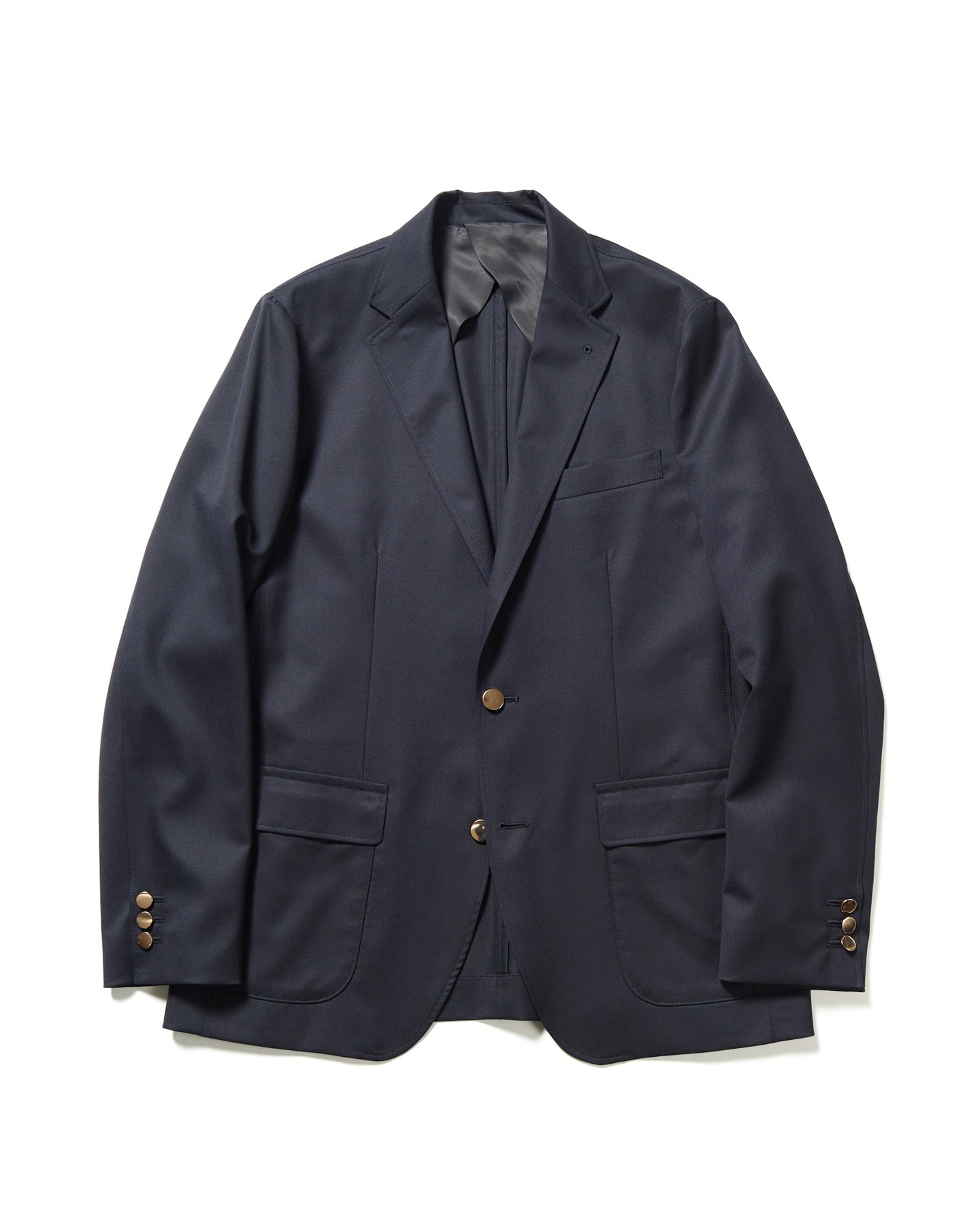 SOPHNET. SUPER 100'S WOOL 2BUTTON BLAZER