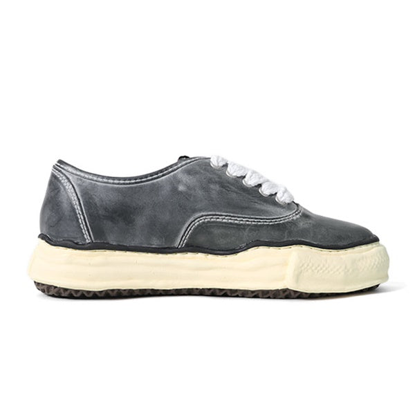 Maison MIHARA YASUHIRO BAKER Original Sole Lowtop Leather Sneaker Black