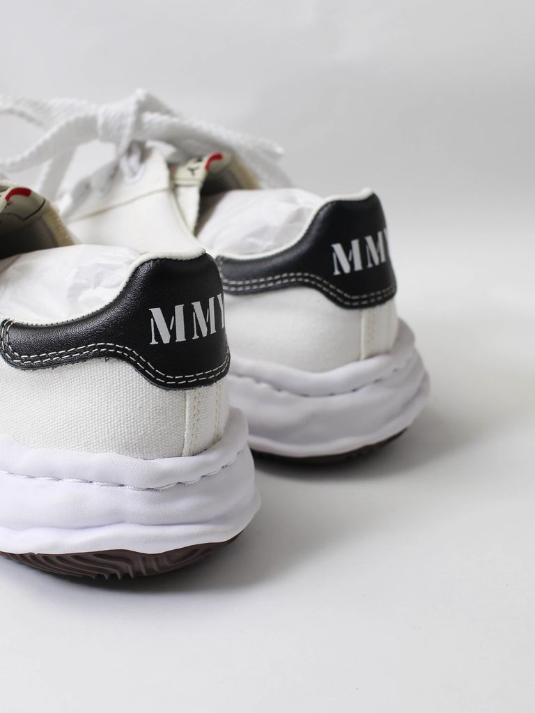 Maison MIHARA YASUHIRO BLAKEY Original Sole Canvas Lowtop Sneaker White