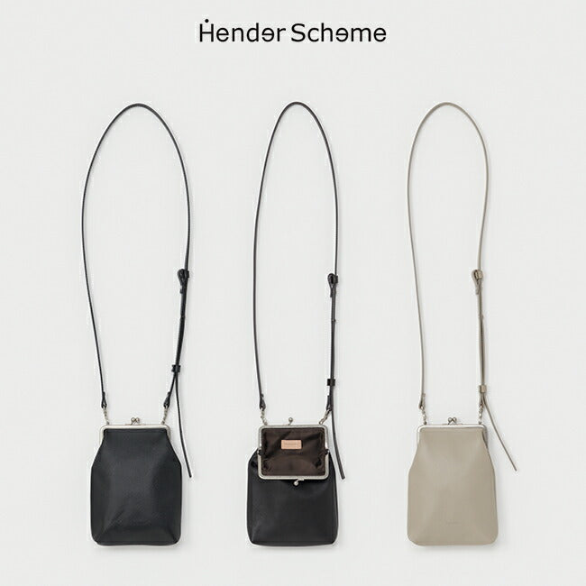 Hender Scheme cow snap pochette