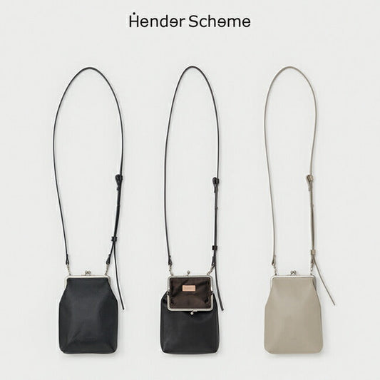 Hender Scheme cow snap pochette