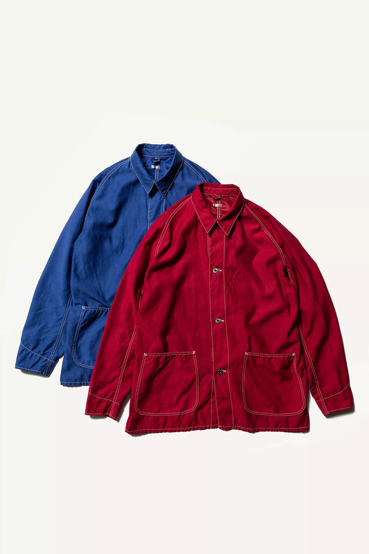 A.PRESSE Over Dyeing Coverall Jacket