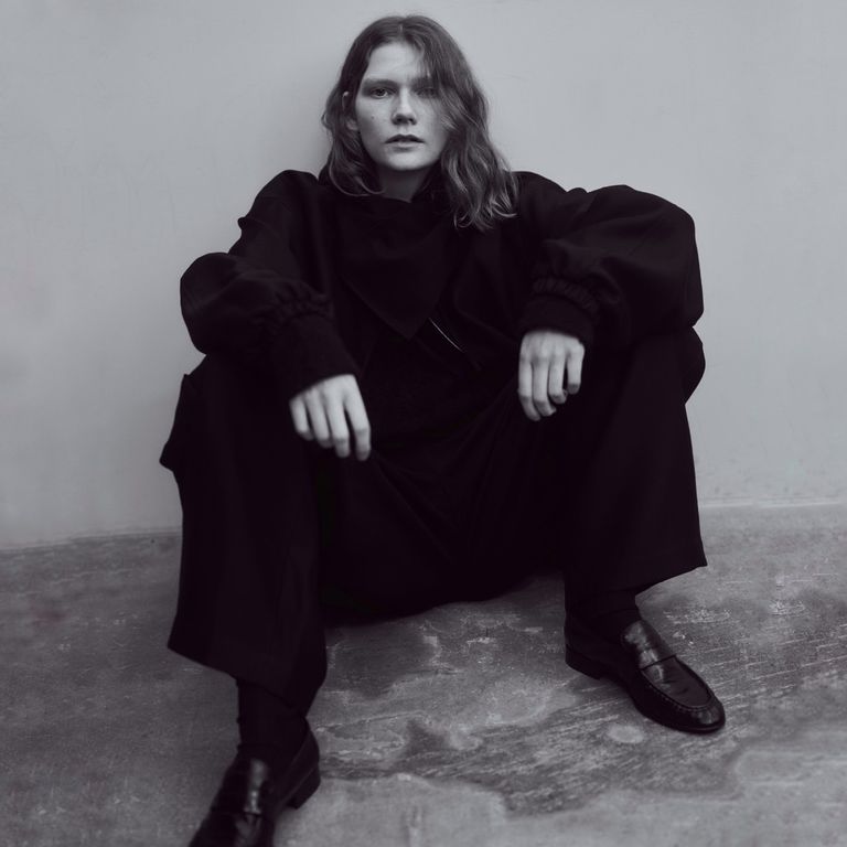 ssstein W/R/SI DOUBLE WEAVE HOODED JACKET